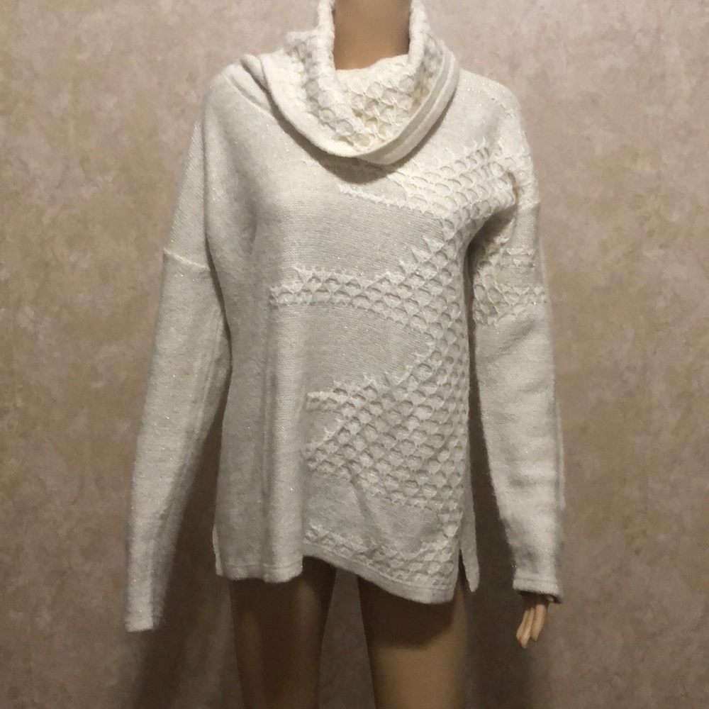 Antonio Melani Women’s Blouse white/cream Wool mix size L